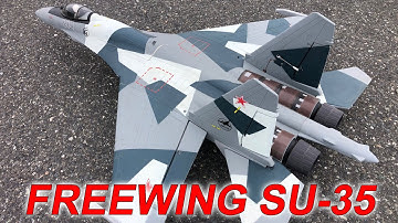 Thrust Vectored Freewing SU-35 Twin EDF by Motion RC Feeling It Out @MotionRC