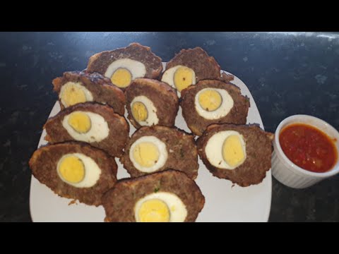 How to make the best Scotch Eggs Rolls // Oeufs roule avec viande