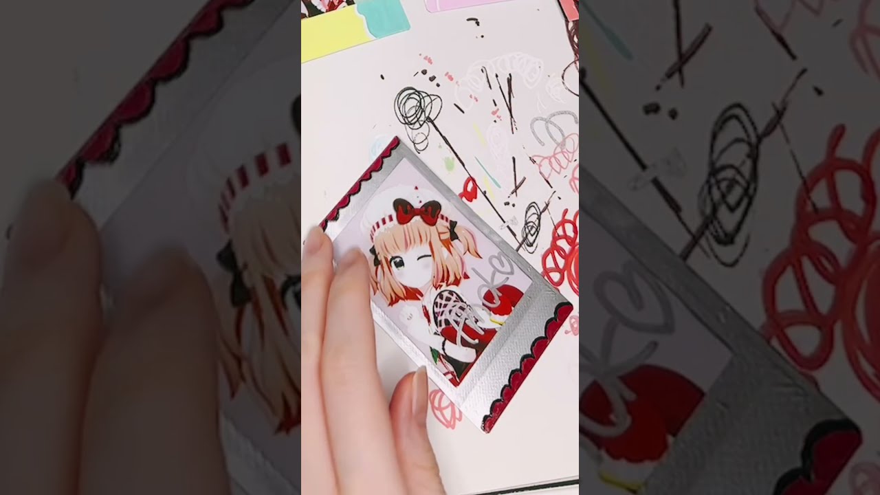 チェキ落書き❗️ シルバー❗️ #vtuber #アイドル #チェキ