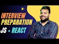 🔥 Frontend Developer Interview Preparation Q &amp; A | LIVE | React, JS, HTML, CSS Full Preparation 2025