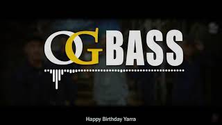 Happy Birthday Yarra (Bass Boosted) | Himmat Sandhu | Latest Punjabi Song 2021 | OG Bass Resimi