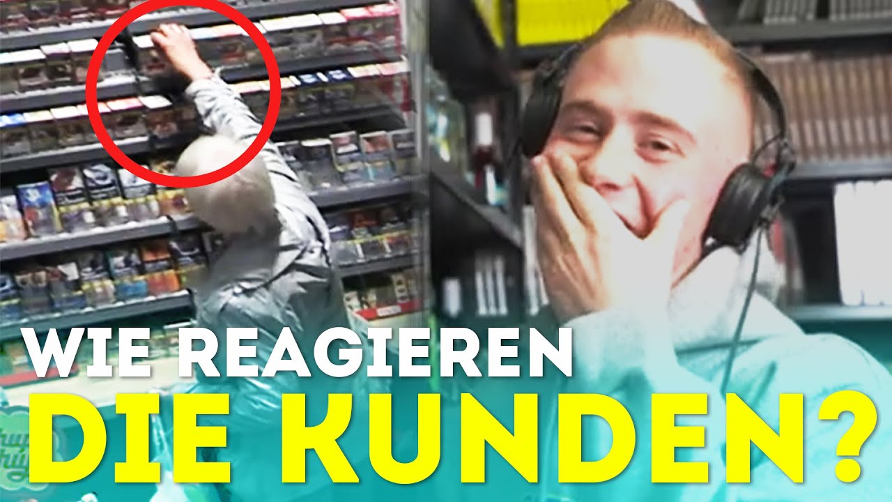 ⁣Omas KLAUEN den Kiosk leer | Diebstahl Prank