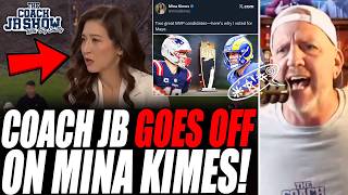 Coach JB GOES OFF On Mina Kimes After Her Drake Maye MVP Vote!