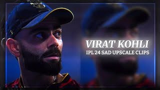 Virat Kohli Sad Clips Sad Clips Beat Sync Virat Kohli Edit Cricket Status Chetan Ediz