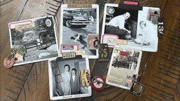 Craft With Me - Let’s Make Vintage Photo Journal Cards