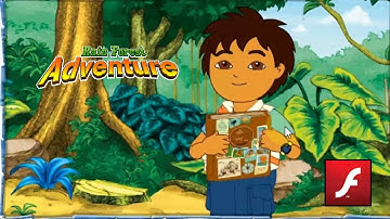Go Diego Go Rainforest Adventure Flash Gameplay