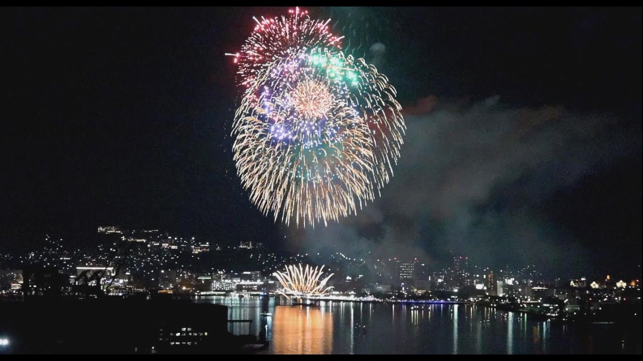 ながさきみなとまつり2024 後日・花火大会 2024年7月28日 立体花火が