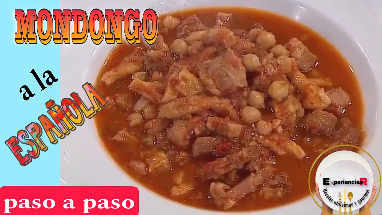 🔴 Receta de MONDONGO A LA ESPAÑOLA | GUISOS | comida de olla.