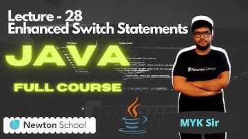 #28    Enhanced Switch Statements in java by Myk Sir