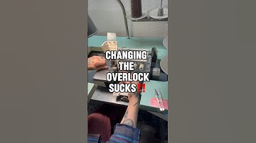 Overlock tricks‼️#sewingtips #sewing #sewingtutorial