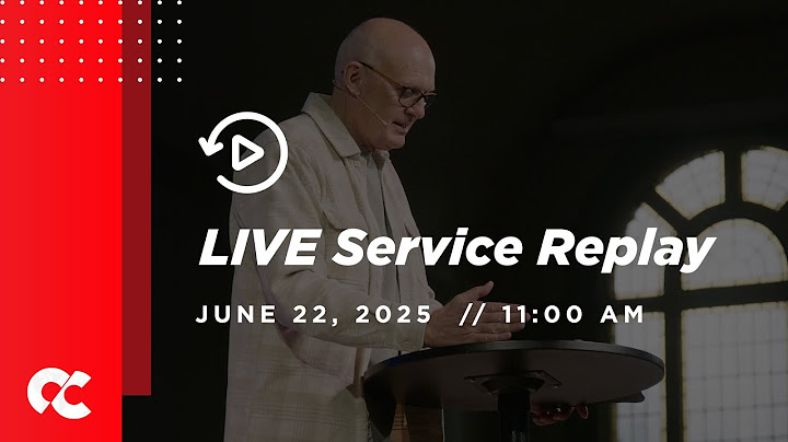 Live Service Replay: Managing Your Faith