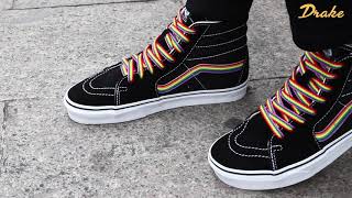 vans sk8 hi rainbow