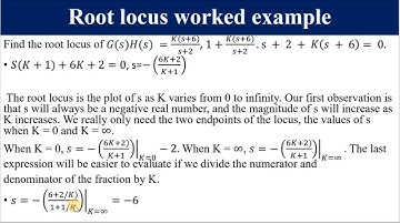 Route Locus Stability Analysis Method