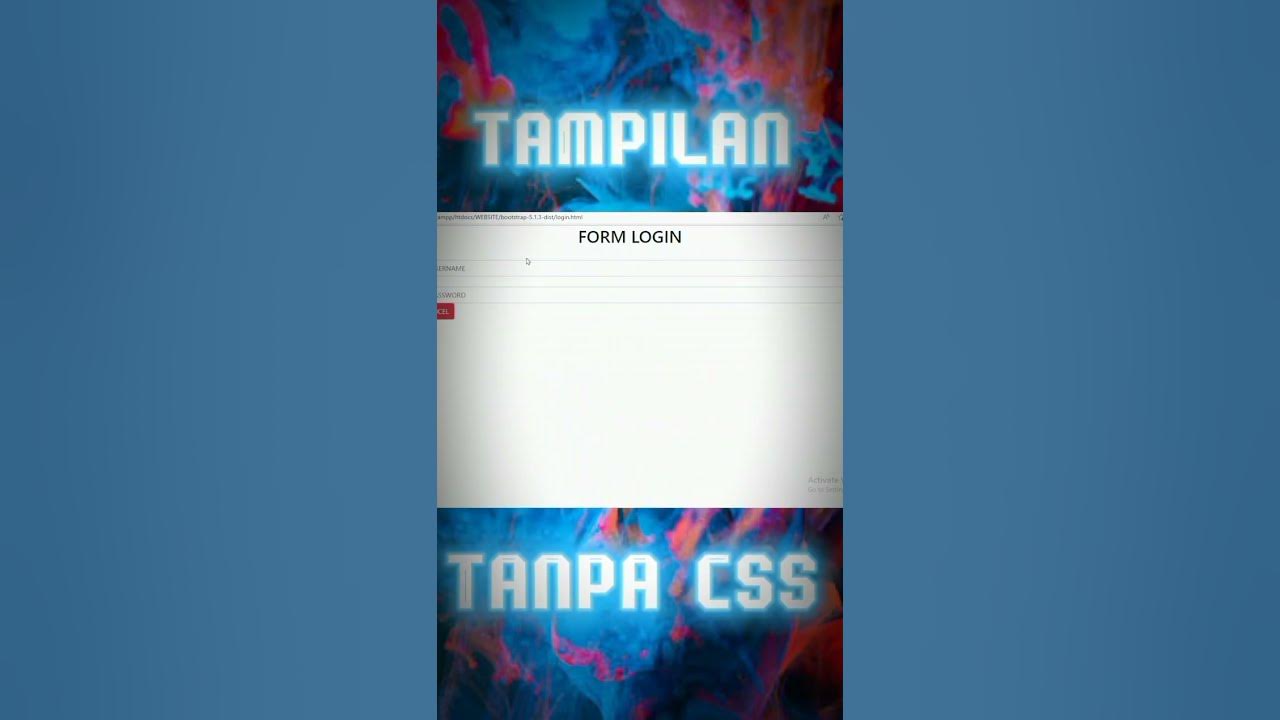 Tips dan Trick Perbedaan menggunakan CSS dan tanpa CSS dalam pembuatan ...