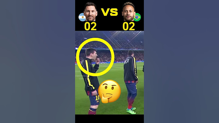 Neymar vs Messi - Funny Moments 😂