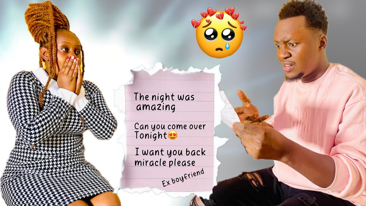 MY BOYFRIEND FOUND A LOVE LETTER IFROM MY EX **HE GET HEATED**