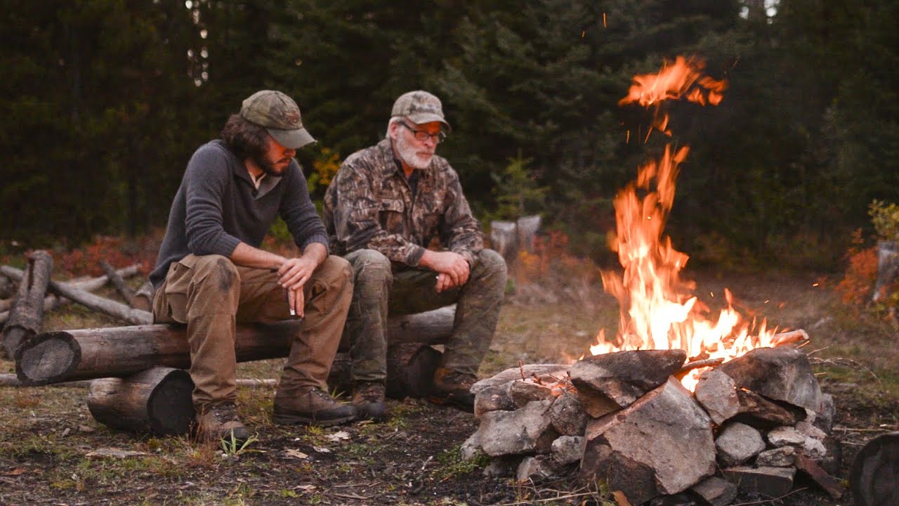 Camping, Fishing, & Bushcraft Overnight Canoe Fishing at a Stillwater