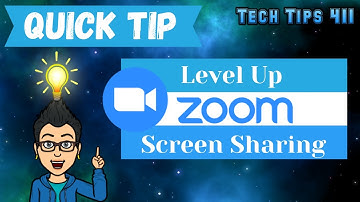 How to Level Up Zoom Screen Sharing | Quick Tip