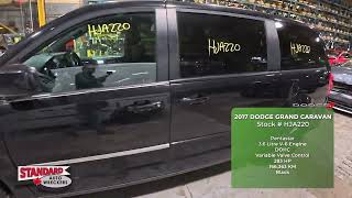 Used Auto Parts Inventory - Stock # HJA220 - 2017 Dodge Grand Caravan