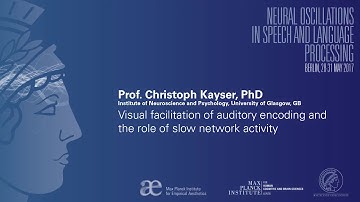 Neural Oscillations in Speech and Language Berlin 2017 - Christoph Kayser