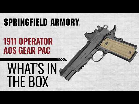 Springfield Armory 1911 Operator AOS GearPac | What's in the Box?