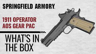 Springfield Armory 1911 Operator AOS GearPac What s in the Box