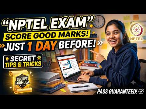 How to Pass NPTEL Exam in 24 Hours! 🤫 Secret Tips, Tricks & Free AI Prompt