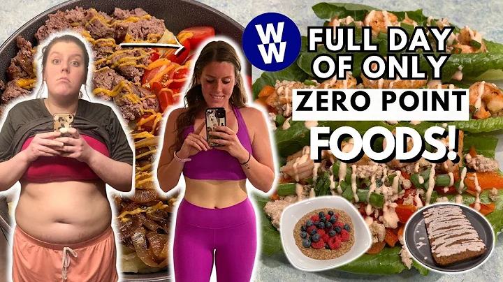 I Ate ONLY Zero Point Foods for a Day | WeightWatchers | What I Eat in a Day For Weight Loss