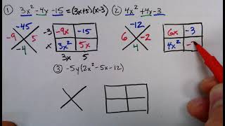Rev.2 Factoring: Quadratic without Leading 1