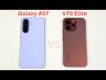 Samsung Galaxy A57 5g vs Vivo V70 Elite 5g SpeedTest and Camera Comparison