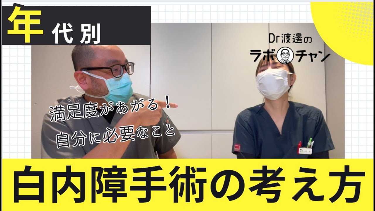 Cataract surgery by age - YouTube