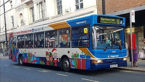 Rare Allocation: Route E2 | NK04NPF/34605 - Stagecoach North East: Dennis Dart SLF/Transbus Pointer