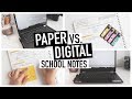 PAPER vs. DIGITAL NOTE TAKING | How I Use BOTH In University