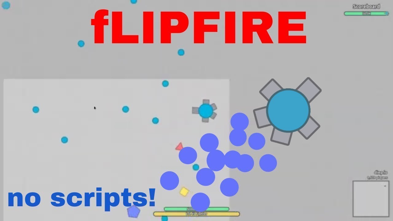 how to FLIPFIRE in diep.io NO SCRIPTS