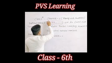Knowing Our Numbers  Class 6 Maths | NCERT Maths Class 6 Chapter 1 | Natural Numbers | PVS learning