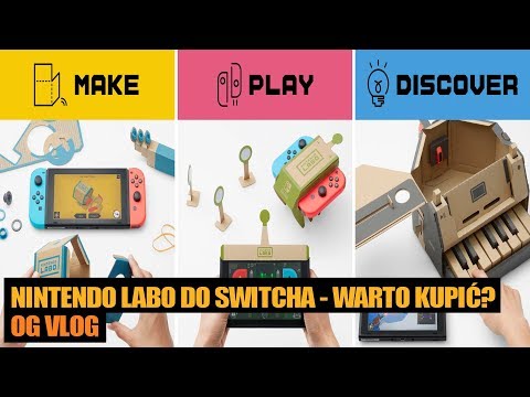 Wideo: Nintendo Ogłosiło Nintendo Labo, Nową, Dziwaczną Linię Interaktywnych Zabawek Kartonowych
