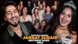 Jannat Zubair Birthday Bash 2022 | COMPLETE VIDEO | Faisu, Rubina ...