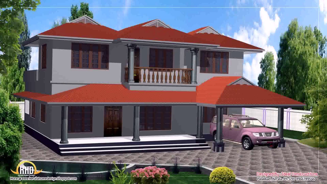 Kerala Model House Plans 900 Sq Ft - YouTube Kerala Model House Plans 900 Sq Ft - YouTube