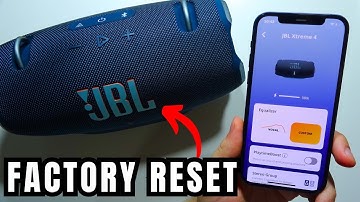 JBL Xtreme 4: How to Factory Reset