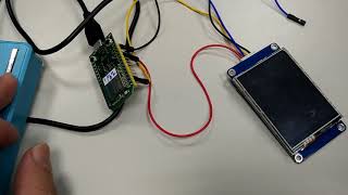Linkit 7697 USART HMI arduino TFT Demo
