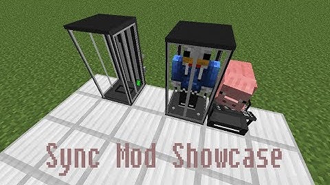 Minecraft Mod Showcase #Sync By Ichun