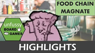 Food Chain Magnate Game Session Highlights