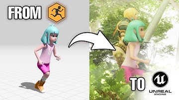 Cómo importar animaciones y personajes de Mixamo a Unreal Engine 5🔥MUY FACIL en 2024🔥 MIXAMO to UE5🔥