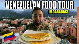 American Tries Venezuelan Food in Caracas!