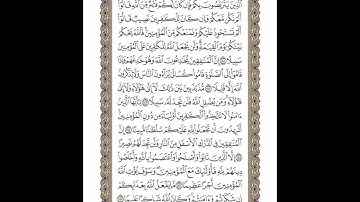 الوجه 101 من القرآن مكرر ١٠ مرات مع الآيات لتسهيل الحفظ | سورة النساء | الشيخ خليفة الطنيجي