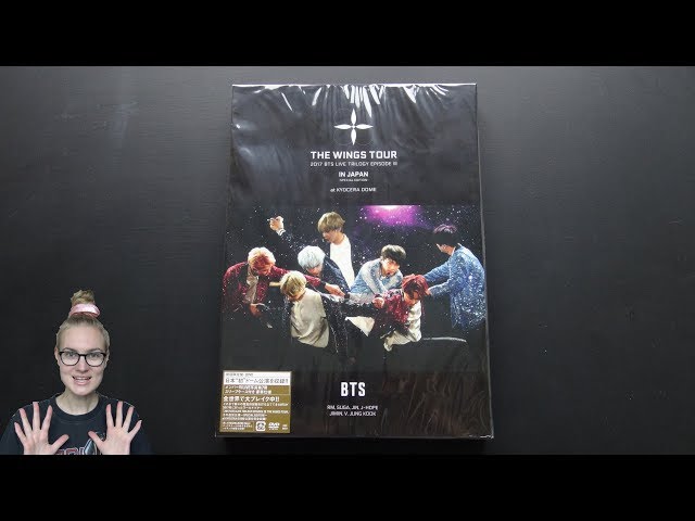 Unboxing BTS 2017 LIVE TRILOGY EPISODE III THE WINGS TOUR IN JAPAN 