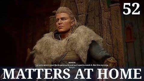 Matters at Home | Assassin