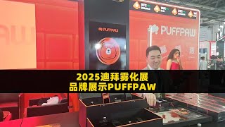 Product Display at the 2025 World Vape Show in Dubai-PUFFPAW