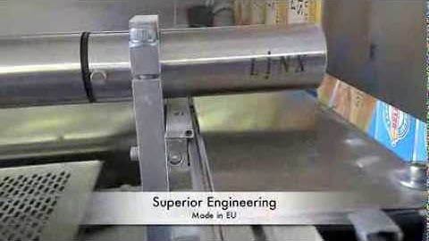 Ink Jet coding on Multivac R145 - traversing system