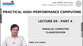 Lecture 05 : Part A: Parallel Computer Classification